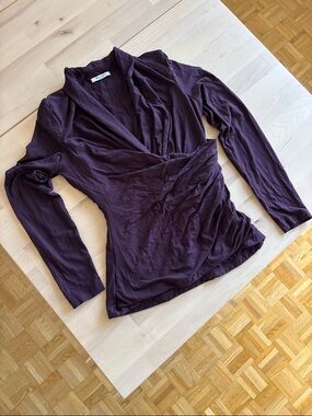 MM. Lafleur The Fey Faux Wrap Top